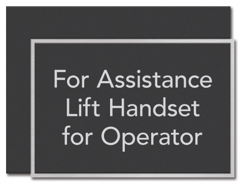 Lift Handset for Operator