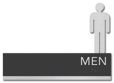 Men Sign w/ Male Symbol