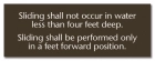 New York Deck Slides Rules Sign