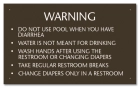 Ohio Spray Pad Rules Sign