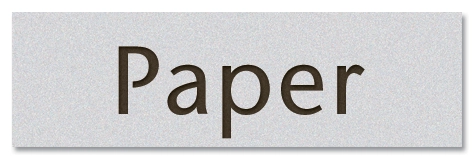 Paper - Recycling Signs
