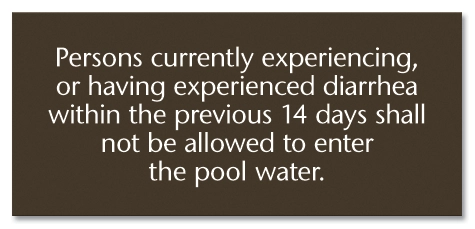Persons Experiencing Diarrhea - California Code