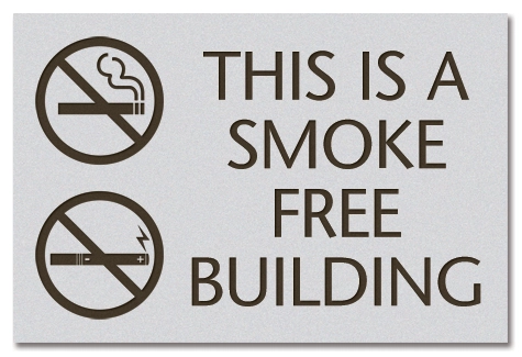 Smoke-Free Building Sign