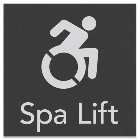Spa Lift w/ Dynamic ISA Symbol - Large