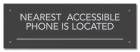 State Pool Sign - Accessible Phone