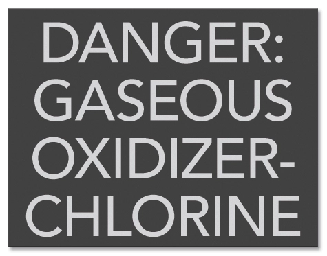 State Pool Sign - Danger: Gaseous... - Virginia Compliant