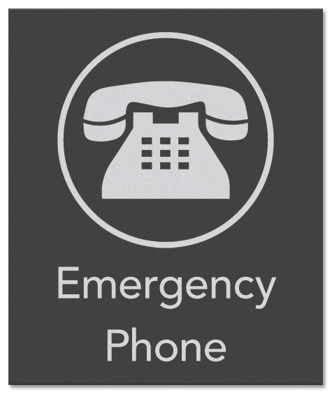 State Pool Sign - Emergency Phone - Illinois Compliant