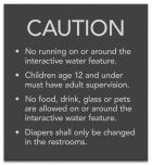 State Pool Sign - Emergency Sign - Utah Compliant