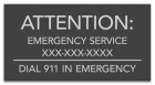 State Pool Sign - Emergency Sign - Utah Compliant