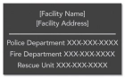 State Pool Sign - Facility Info - Maryland Compliant