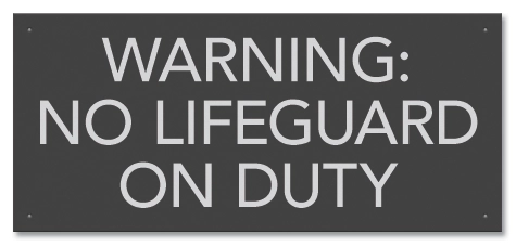 State Pool Sign - Pool Rules