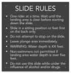 State Pool Sign - Slide Rules - Montana Compliant