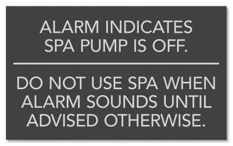 State Pool Sign - Spa Rules - Florida Compliant