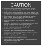 State Pool Sign - Spa Rules - Maryland Compliant