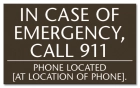 Texas In Case of Emergency Sign