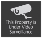 Video Surveillance Sign - Acrylic