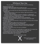 Whirlpool Spa Rules