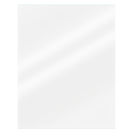 11" x 14" Clear Plexiglass Panel for Sign Holders