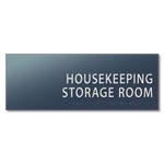 2-Line Common Room Sign (Extended Width)