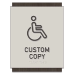 2-Line Custom Regulatory Sign