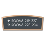 2-Line Directional Sign