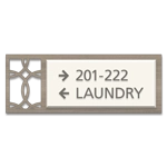 2-Line Directional Sign