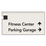 2-Line Directional Sign