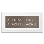 2-Line Directional Sign (Extended Width)