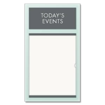 2-Line Informational Sign w/ Insert Window