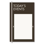 2-Line Informational Sign w/ Insert Window