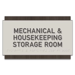3-Line Common Room Sign
