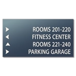 4-Line Directional Sign