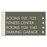 4-Line Directional Sign