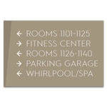 5-Line Directional Sign