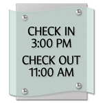 6-Line General Information Sign