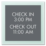 7-Line General Information Sign