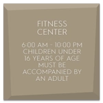 8-Line Common Room Sign