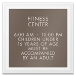 8-Line Common Room Sign