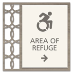 Accessible Direction Sign w/ Dynamic ISA