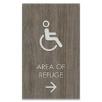 Accessible Direction Sign w/ ISA