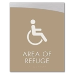 Area of Refuge Sign - ISA Symbol