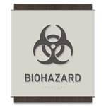 Biohazard Sign w/ Symbol