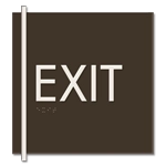 "Exit" Egress Sign - CA Compliant