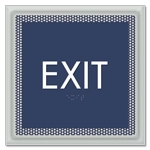 "Exit" Egress Sign - CA Compliant