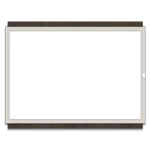 Horizontal Message / Evac Holder for 11" x 17" Paper