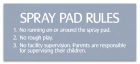 Iowa Spray Pad Rules
