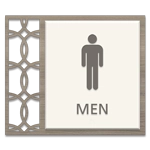 Men Sign w/ Male Symbol