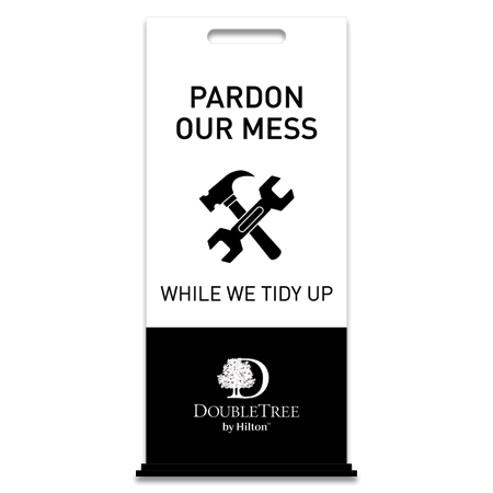 Renovation Free-Standing Floor Sign