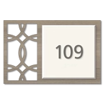Room Number Sign