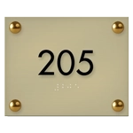 Room Number Sign